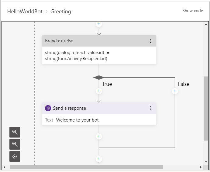 Build a low code chatbot using Bot Framework Composer